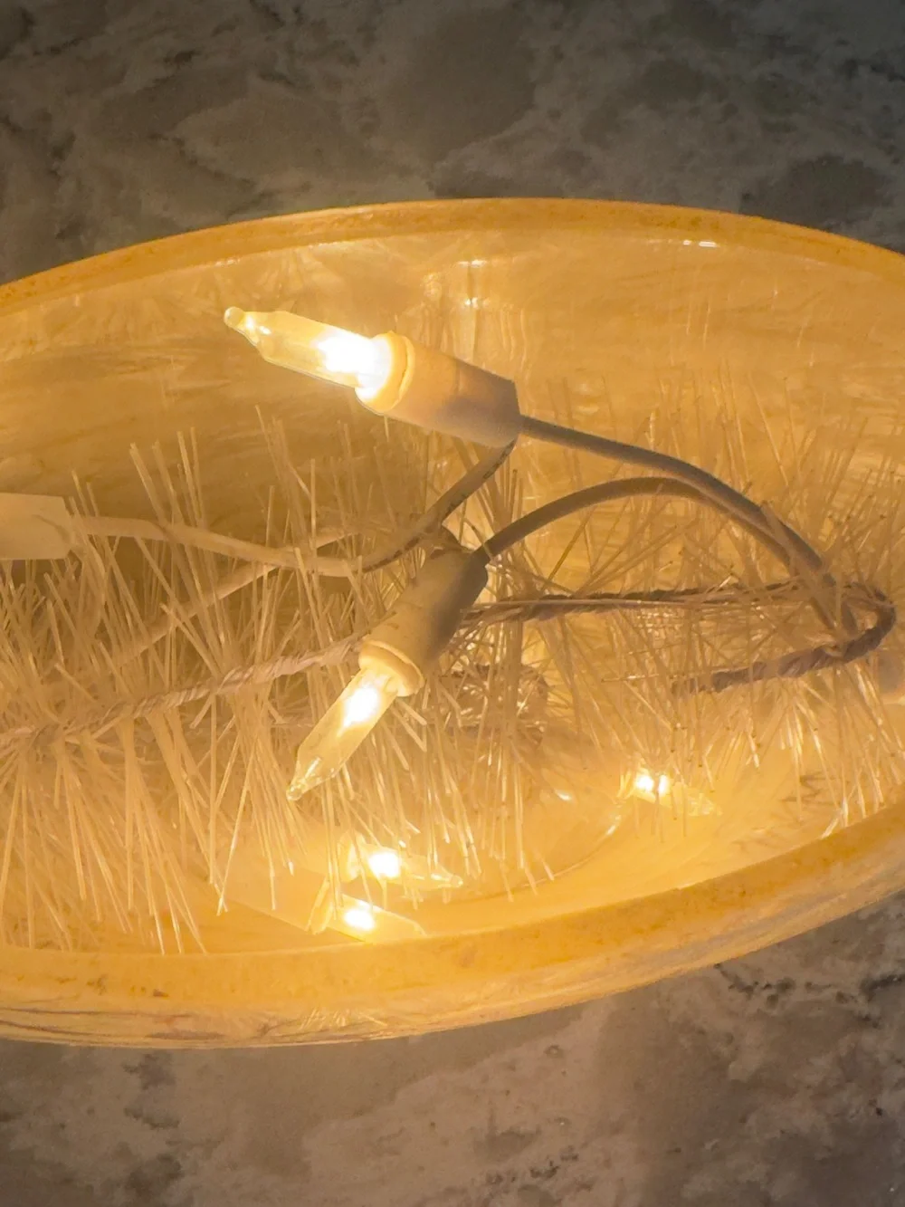 Hand-Painted Deer Glass Candle Holder - Amber Glow